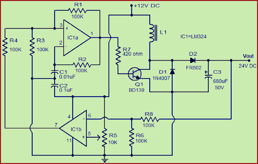 12V to 24V DC-DC Converter - 12V to 24V DC Converter