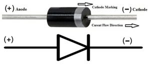 1N4002 Rectifier Diode Pin Configuration