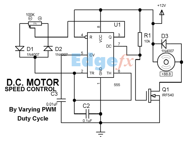 PWM Based DC Motor Speed Control