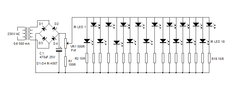 led ir illuminator