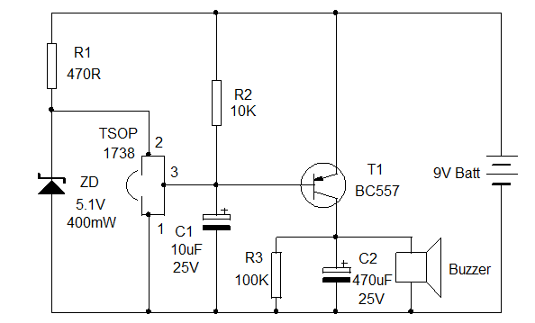 Remote tester circuit diagram