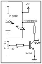 circuit ir sensor