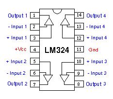 5x AN6554 Quadruple Operational Amplifiers DIP14