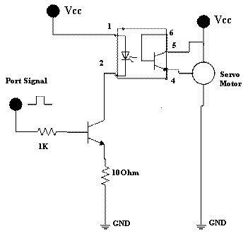 Servo Motor Circuit