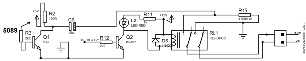Relay with 2Coil Circuit 