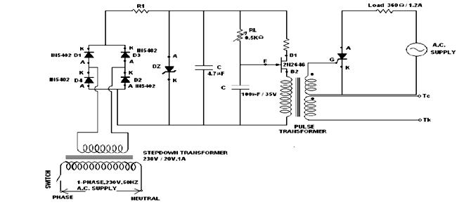 UJT firing circuit