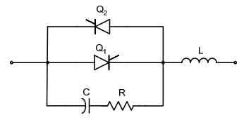 An un-polarized snubber circuit
