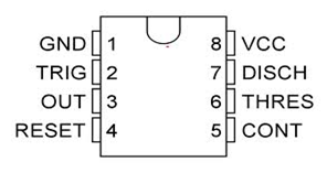 Ic 555 Timer Pin Daigram With Configuration And Its