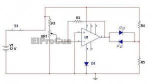 Battery Voltage Monitor Circuit Diagram