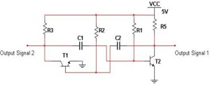 Astable Multivibrator Circuit