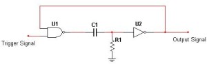 Mono-Stable Multi-Vibrator Circuit