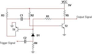 Monostable Multi-vibrator Circuit