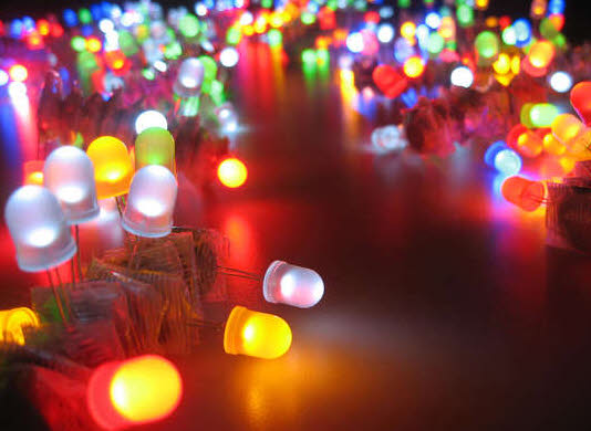 LEDS WHAT ARE THEY DEFINITION TYPES AND USES visual data 7