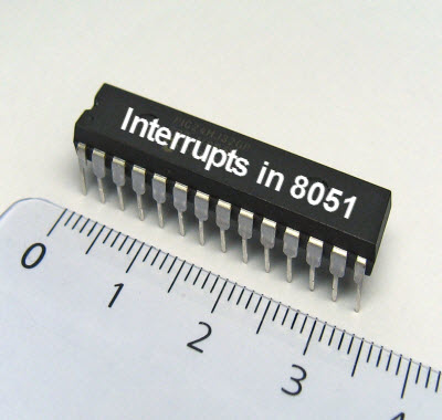 Interrupts in 8051 microcontroller