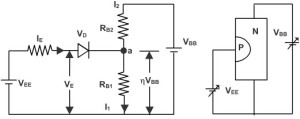 Equivalent Circuit of a UJT