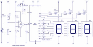 Digital Counter with 8051