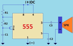 Electronic Mosquito Repellent Circuit