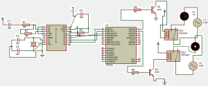 DTMF Based Home Automation System Circuit Diagram