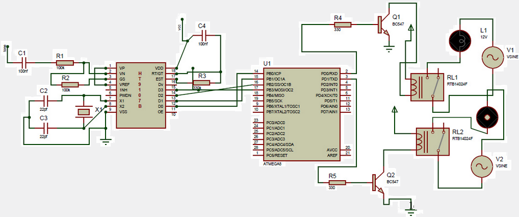 DTMF Controlled Home  Automation  System with Microcontroller