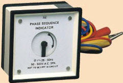 Rotating Type Phase Sequence Indicator