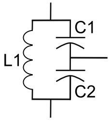 Tank Circuit with Capacitors and Inductors