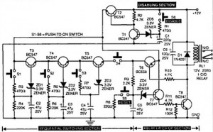 Circuit Diagram of Intelligent Electronic Lock