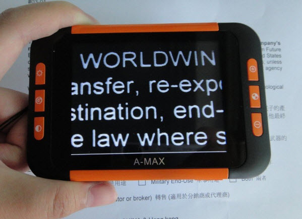 A MAX Portable Digital Magnifier 