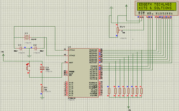 LCD Programming with 8051 Microcontroller