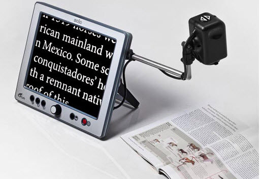 Low Vision Data Magnifier 