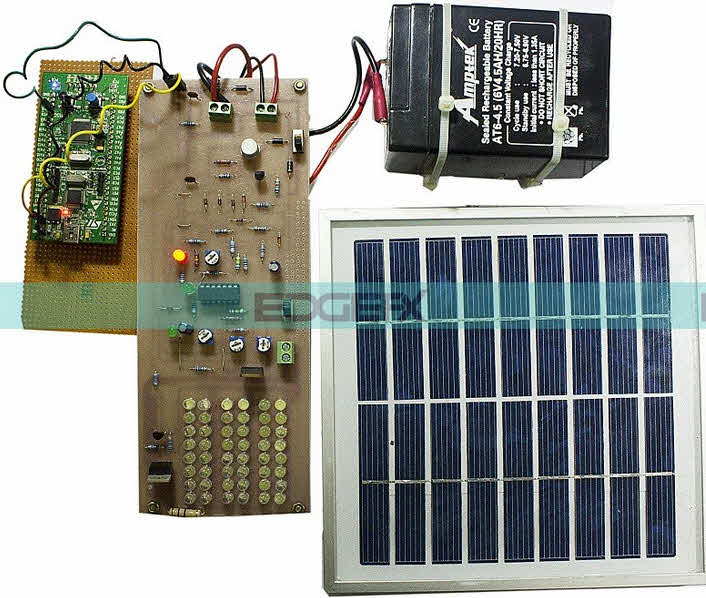 ARM Cortex (STM32) based Solar Street Light by Edgefxkits.com