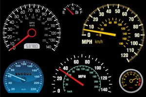 Microcontroller based Electrical Projects -Odometer-Cum-Speedometer 