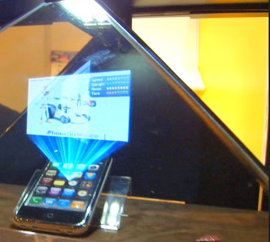 Holographic Screenless Display