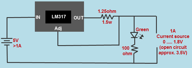 Lm317 Resistor Chart