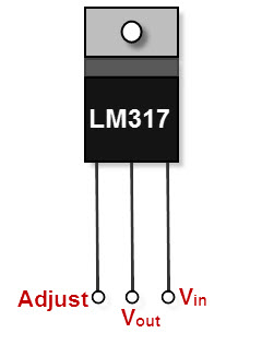 LM317T Linear Voltage Regulator Robotics Bangladesh