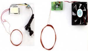 AC Transfer Wirelessly by HF using 8051 Microcontroller