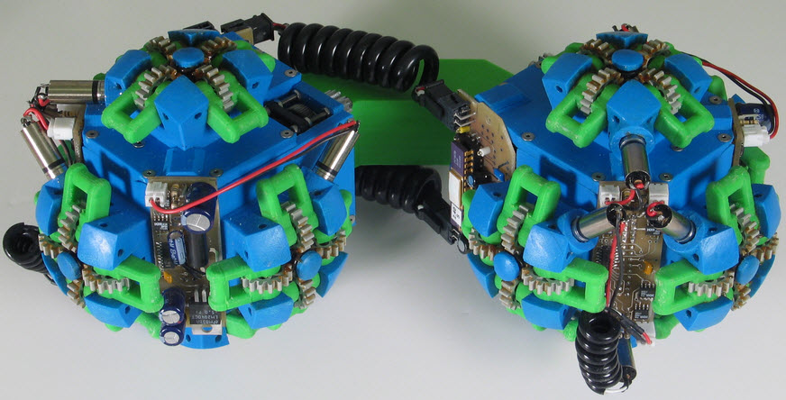 Lattice Based Designs of Male Reconfigurable Robot