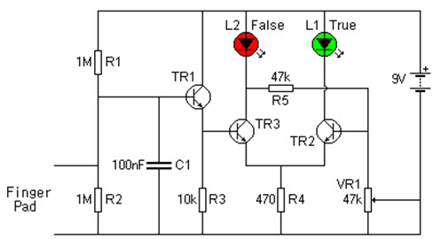 Lie Detector Circuit