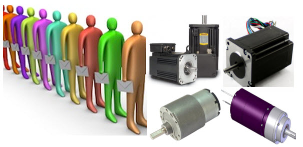 Different Types  of Motors  Used in Industrial Robotics 