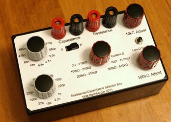 Resistor/Capacitor Selection Box