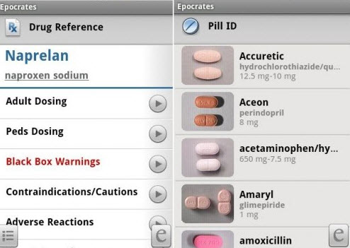 Android System based Prescription Viewer App