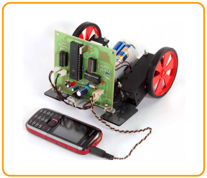 Cell Phone Controlled Robotic Vehicle