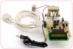 PC Controlled Scrolling Message Display for Notice Board