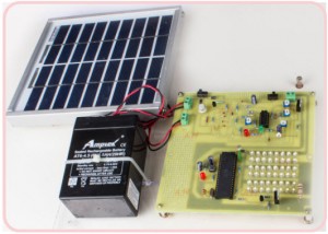 Solar Highway Lighting System