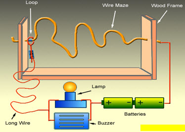 Wire Loop Game Circuit