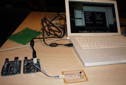 Computer Temperature Sensor with Arduino