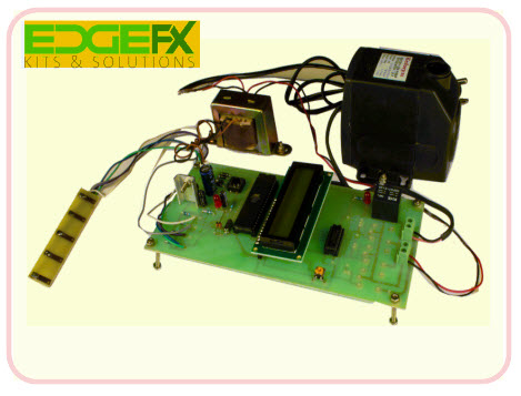 Water Level Controller using Microcontroller project Kit by Edgefxkits.com