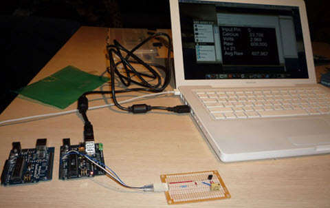 Computer Temperature Sensor with Arduino