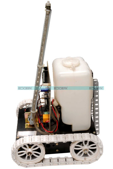 Fire Fighting Robot Remotely Operated by Android Project kit by Edgefxkits.com