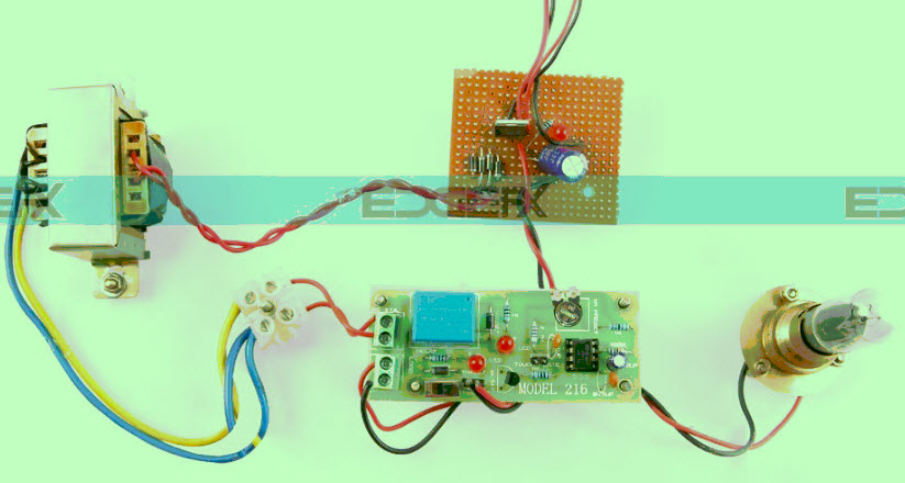 Video Activated Relay to Control the Load Project Kit 