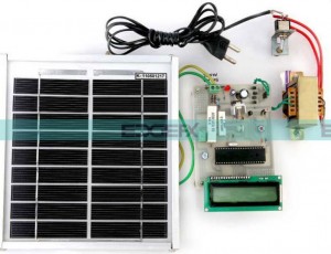 PIC Microcontroller based Solar Photovoltaic Power Measuring